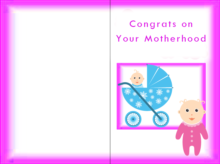 Printable Congrats Baby Shower Invitations