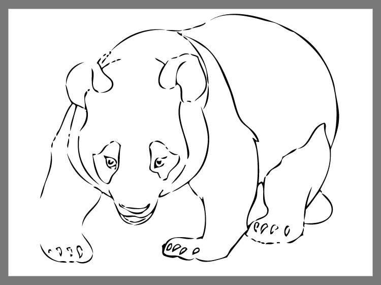 Smiling Swan Coloring Sheets