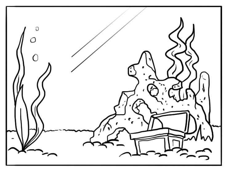 Printable Aquarium Coloring Sheets