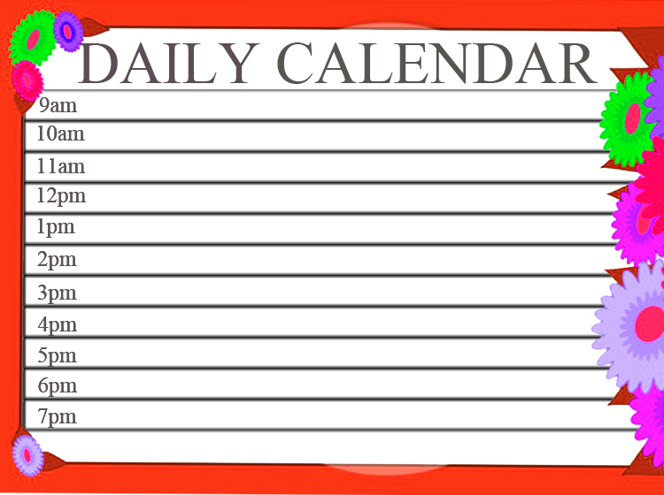 Daily Calendars Just For You