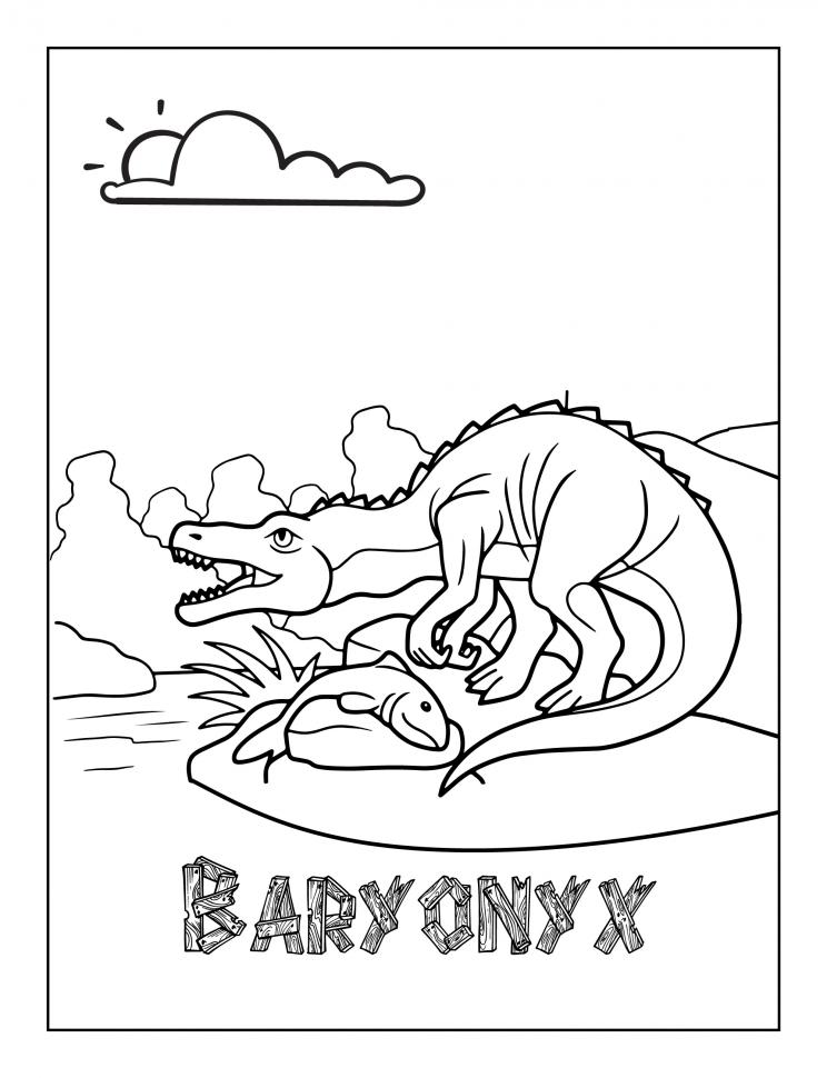 Printable Dinosaur Coloring Sheets