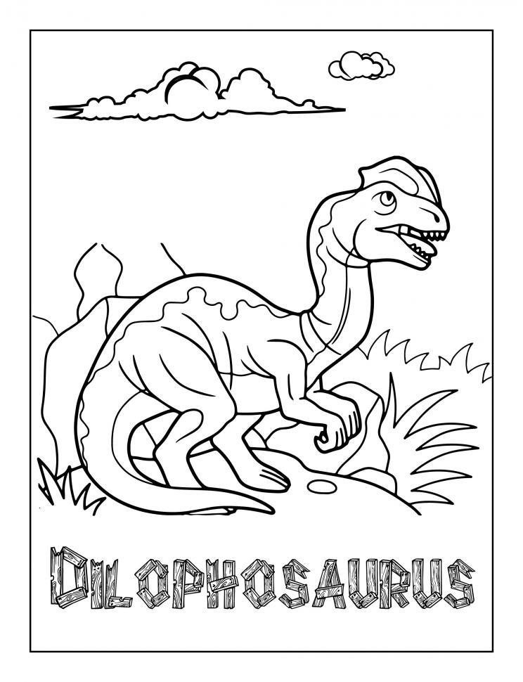 Printable Dinosaur Coloring Sheets