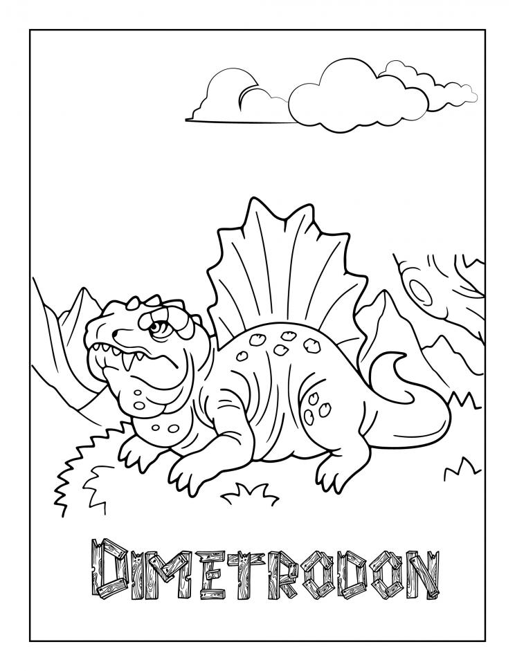 Printable Dinosaur Coloring Sheets