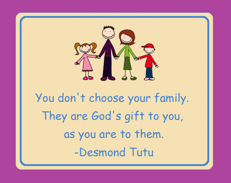 God's Gift Printable Family Quote