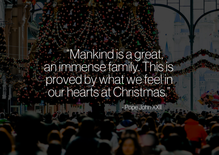 Pope John Paul XXII Christmas Quote