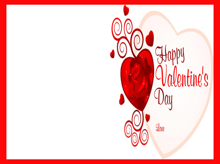 Red Valentine's Day Cards