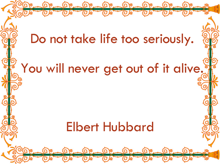 Elbert Hubbard Funny Quotes