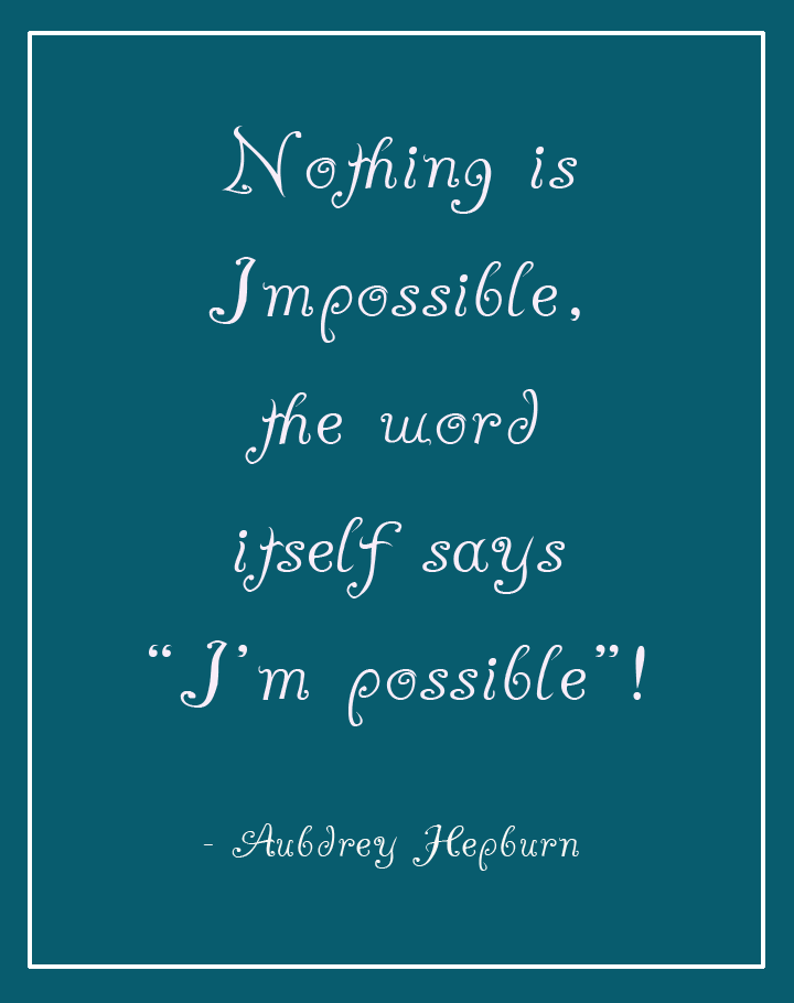 Audrey Hepburn Printable Quotes