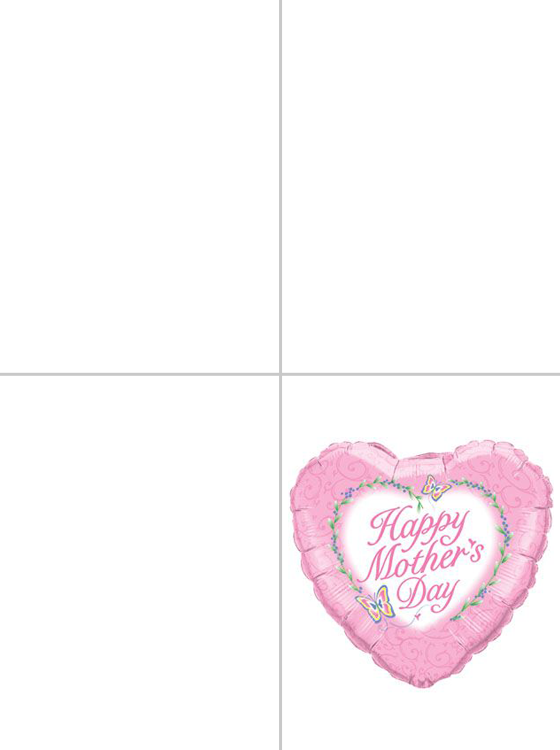 Printable Mother's Cards