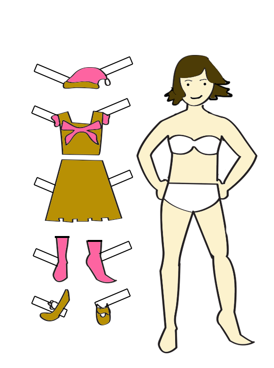 Christmas Girl Printable Crafts