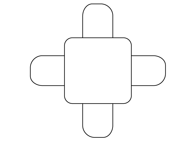 Christmas Paper Square Box Printable Crafts