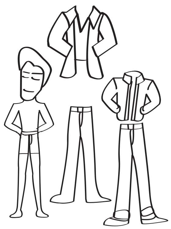 Guy Doll Paper Craft