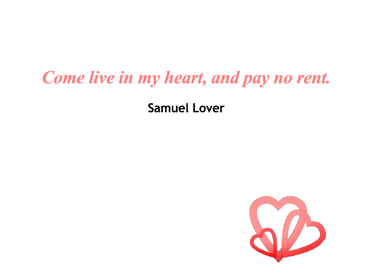 Live in Heart Printable Quotes