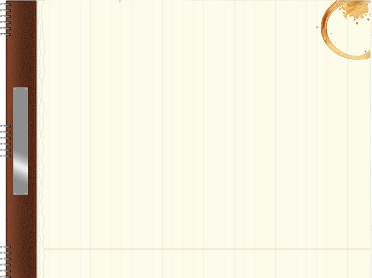 Brown Coffee Stain Printable Stationery