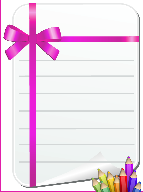 Printable Purple Stationaries