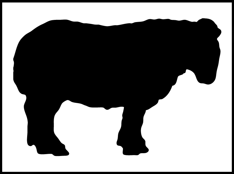 Cow Stencil Printable Crafts