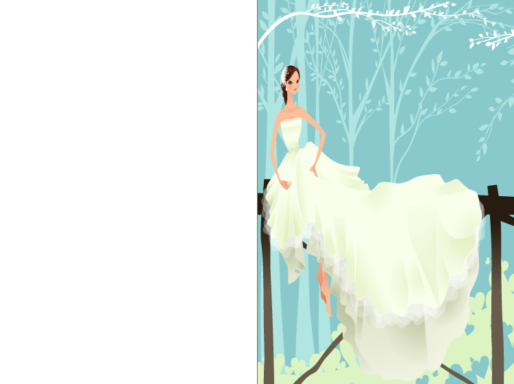 Winter Wedding Printable Invitations