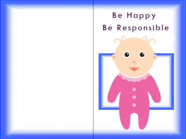 Blue Baby Shower Invitations