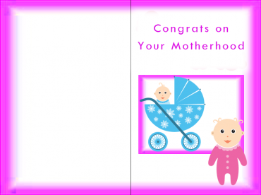 Printable Congrats Baby Shower Invitations