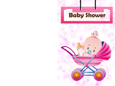 Printable Pink Baby Shower Invitations