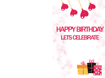 Celebrate Birthday Invitations 