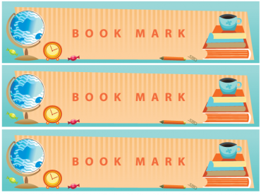 Globe Geography Printable Bookmarks