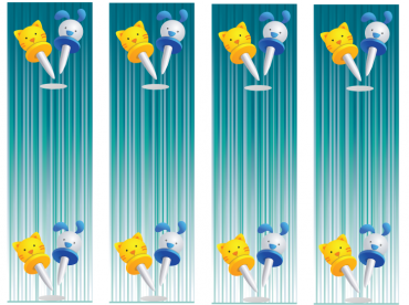 Orange Printable Bookmark