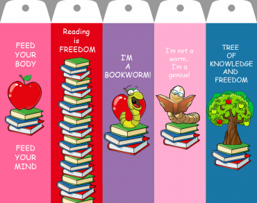 Printable Bookmarks with Quotes