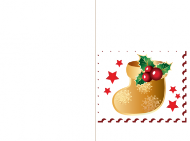Printable Stocking Christmas Cards