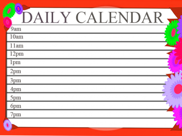 Daily Calendars Just For You