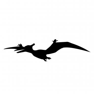 Printable flying dinosaur Stencils