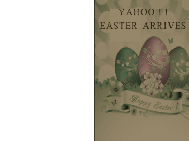 Easter Arrives Holiday Cards