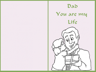 Best Wishes for Fathers Day Cards