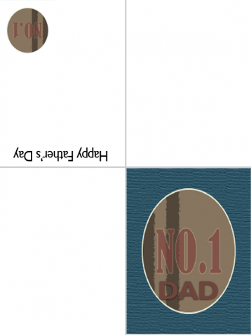 Printable Happy Father's Day Card