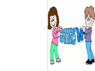 Printable Father's Day Card