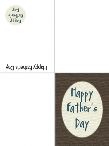 Printable Special Father's Day Card