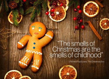 Christmas Childhood Smells Quote