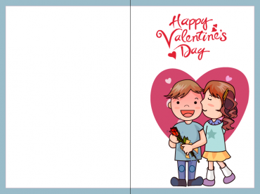 Valentine Kiss Valentines Day Cards