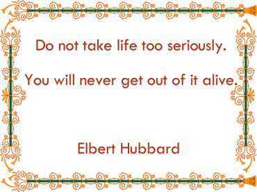 Elbert Hubbard Funny Quotes