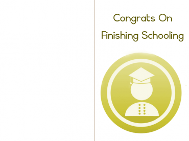 Printable Congrats Graduation Card