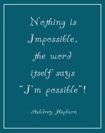 Audrey Hepburn Printable Quotes