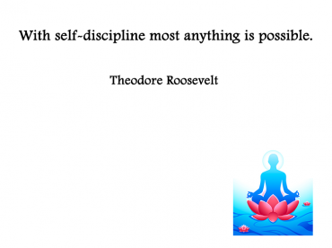 Self Discipline Printable Quotes