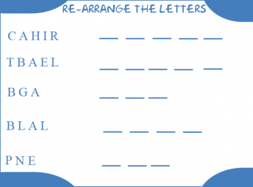 Spelling Test Kids Worksheets