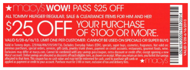 Printable Macy's Coupon
