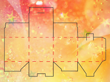 Christmas Paper Box Printable Crafts