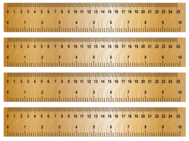 Printable Golden Rulers Paper Crafts