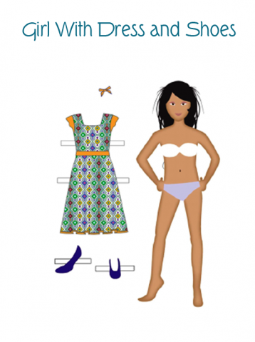 Printable Paper Doll Crafts
