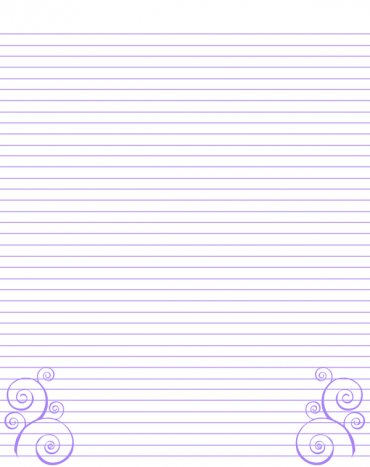 Printable Violet Craft Paper