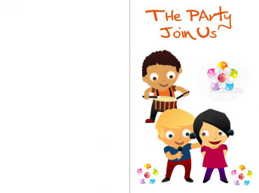 Printable Join Us Party Invitations