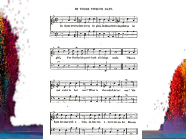 In Those Twelve Days Printable Piano Music